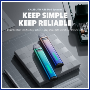 UWELL Caliburn A3S咖哩棒A3S POD電子煙主機