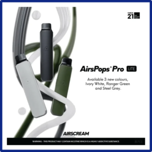 AIRSCREAM AIRSPOPS PRO LITE 氣泡電子煙主機