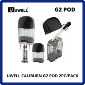 Uwell Caliburn G2 咖哩棒煙彈空倉成品芯